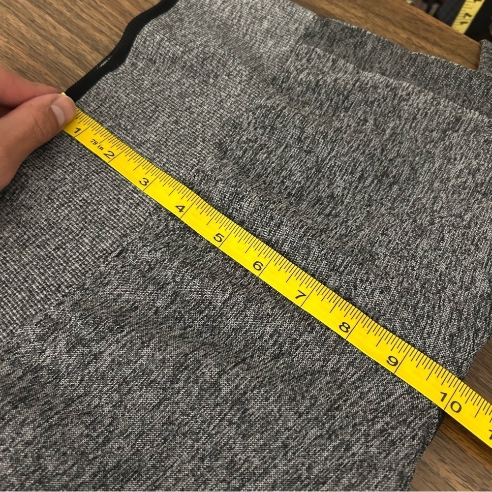 PINK seamless Gray High-Waisted Leggings S - Picture 7 of 9
